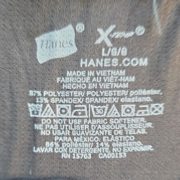 Hanes Black Boxer Briefs Classic Fit Cotton Comfort - Picture 3 of 5